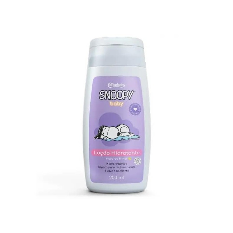 SNOOPY LOCAO HIDRA HORA NINA 200ML CX/12