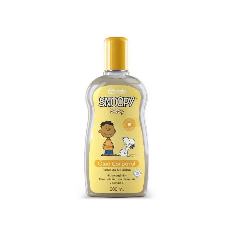 SNOOPY OLEO CORPO MELANINA 200ML CX/12