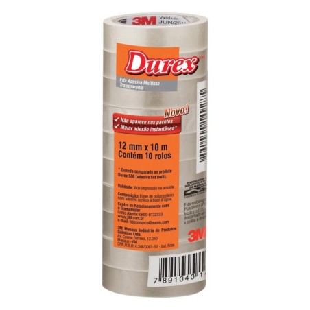 DUREX TRANSP 12MMX30M CJ/10 CX12