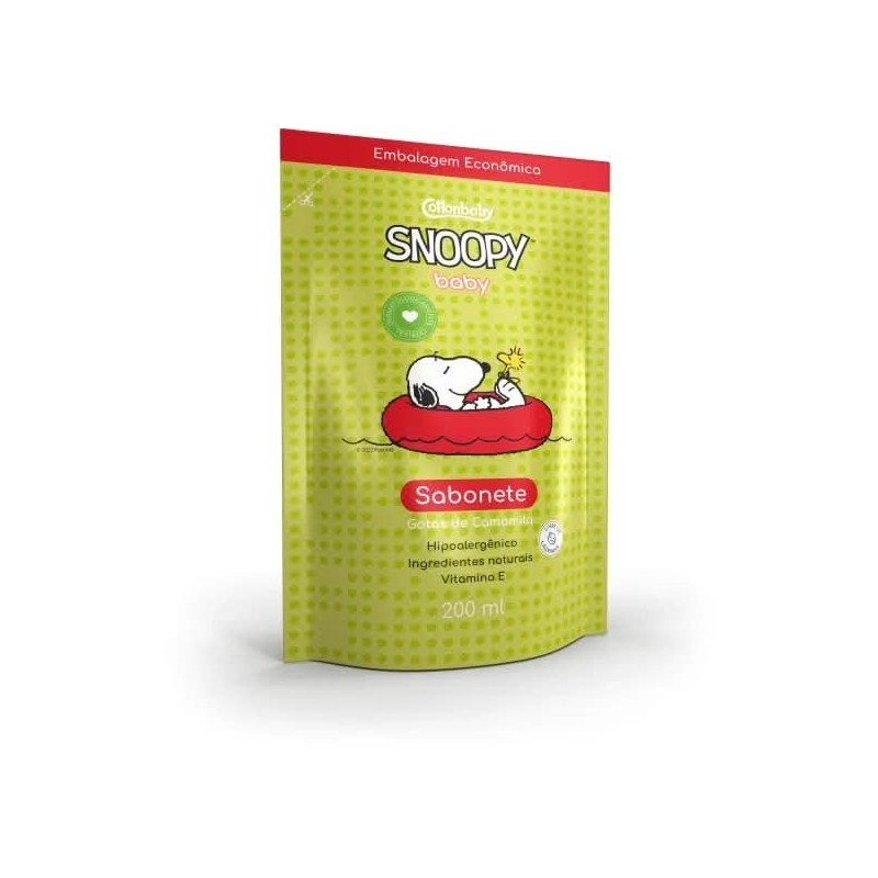 SNOOPY SAB LIQ REF CAMOMILA 200ML CX/12