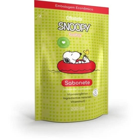 SNOOPY SAB LIQ REF CAMOMILA 200ML CX/12
