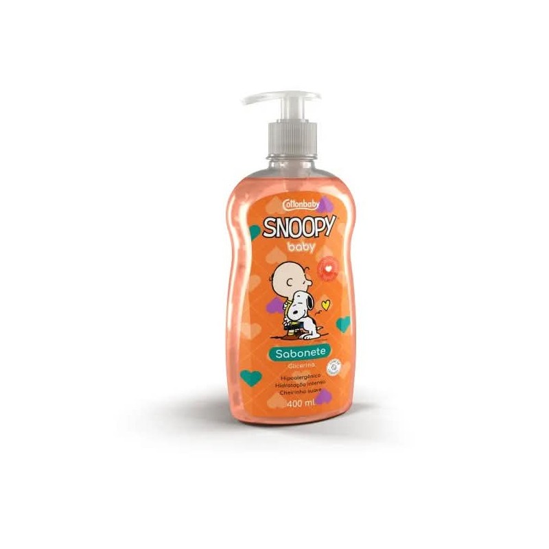 SNOOPY SAB LIQ GLICERINA 400ML CX/10