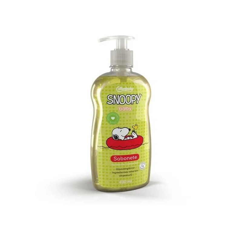 SNOOPY SAB LIQ CAMOMILA 400ML CX/10