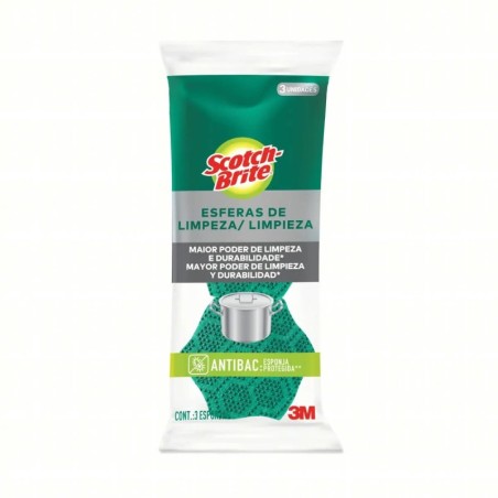 SCOTCH-BRITE ESFERAS MULT ANT C/3 CX/60