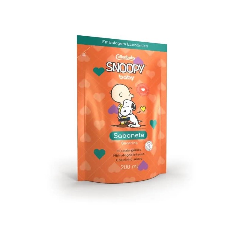 SNOOPY SAB LIQ REF GLICERINA 200ML CX/12