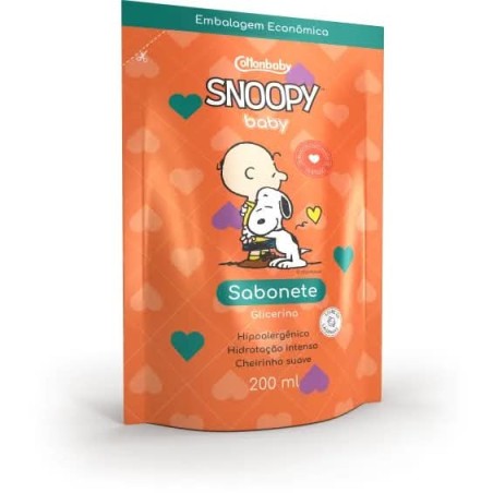 SNOOPY SAB LIQ REF GLICERINA 200ML CX/12