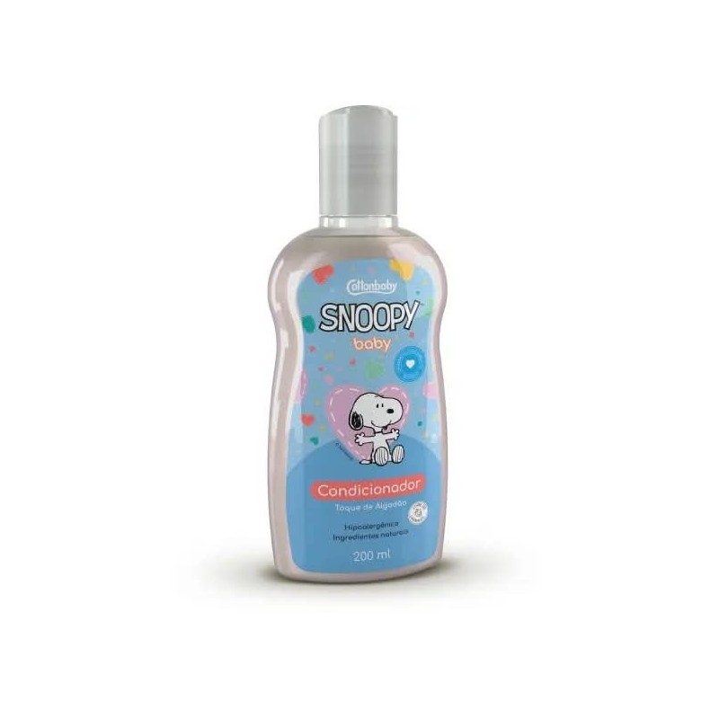 SNOOPY COND BABY ALGODAO 200ML CX/12