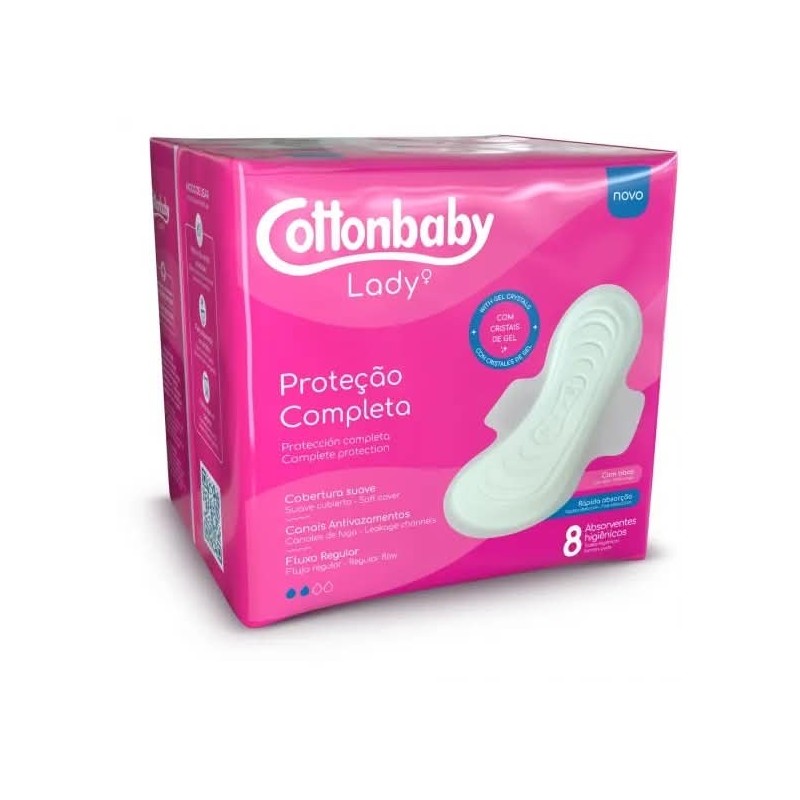 LADY ABSORVENTE SUAVE C/ABA 8UN CX/48