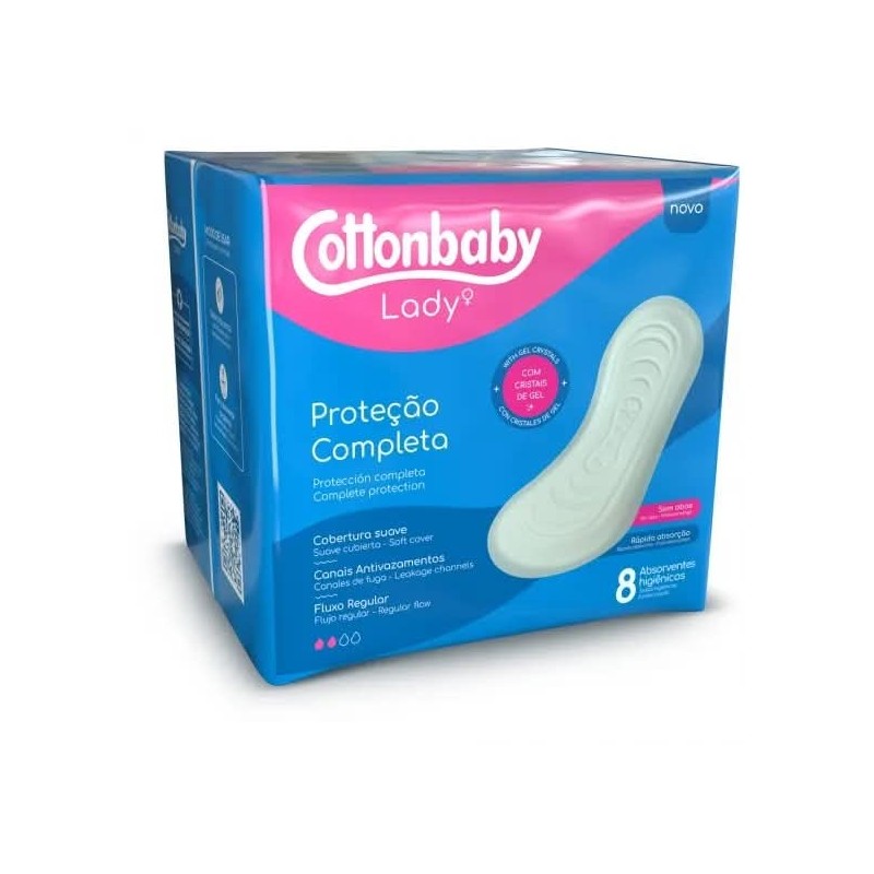 LADY ABSORVENTE SUAVE S/ABA 8UN CX/48