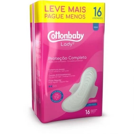LADY ABSORVENTE SUAVE C/ABA 16UN CX/24