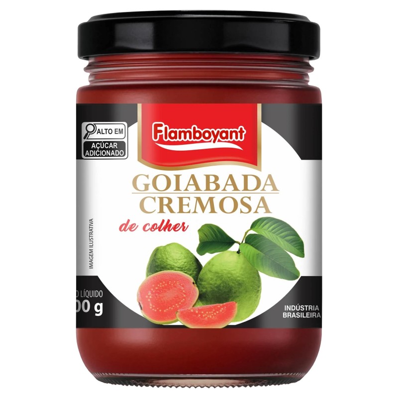 FLAMB GOIABADA CREMOSA VIDRO 400GR CX/12