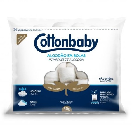COTTON ALGODAO BOLA BCO 50GR CX/72