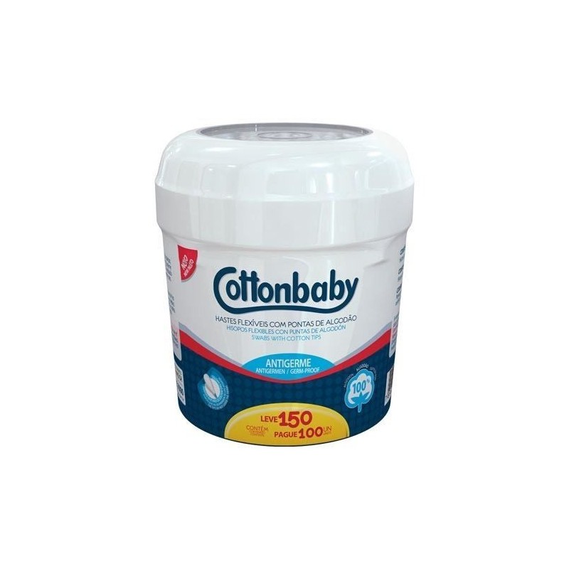 COTTON HASTE FLEX  POTE L150P100UN CX/36
