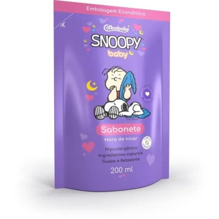 SNOOPY SAB LIQ REF HR NINAR 200ML CX/12