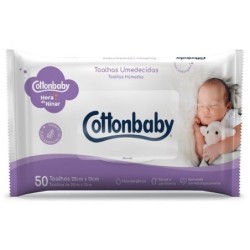 COTTON TOALHA HORA DE NINAR 50UN CX/24