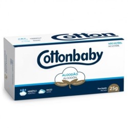 COTTON ALGODAO ROLO BCO 25GR CX/80