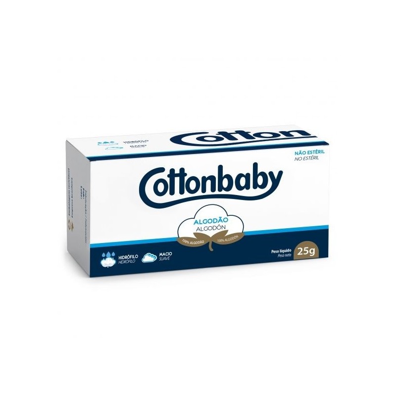 COTTON ALGODAO ROLO BCO 25GR CX/80