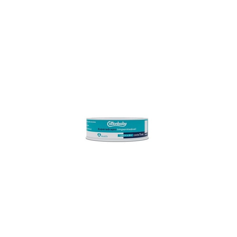 COTTON ESPARADRAPO BCO 1,2CMX3M CX/72