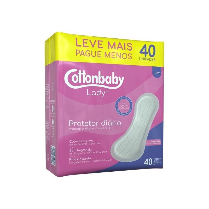 LADY PROTETOR DIARIO S/ABA 40UN CX/24