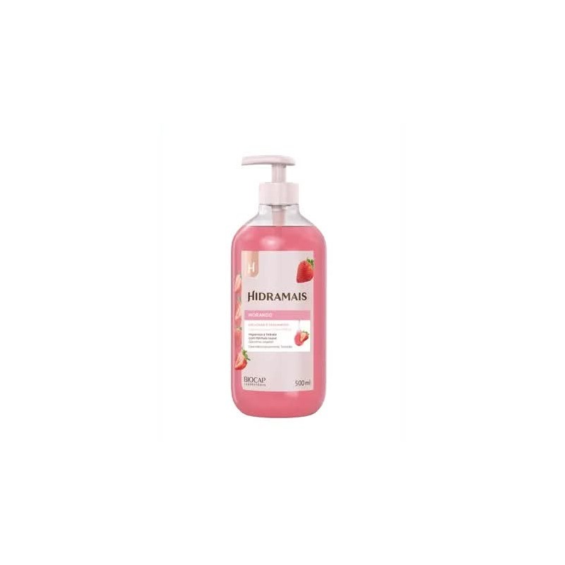 HIDRAMAIS SAB LIQ MORANGO 500ML CX/12