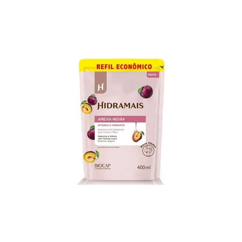 HIDRAMAIS SAB REF AMEIX/NEGR 400ML CX/12
