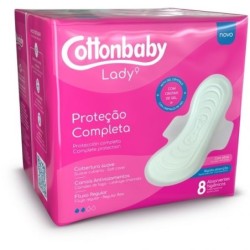 LADY ABSORVENTE SUAVE C/ABA 8UN CX/48