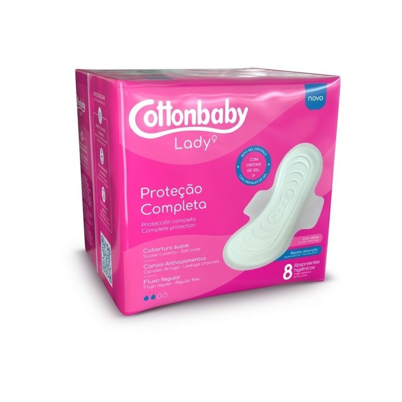 LADY ABSORVENTE SUAVE C/ABA 8UN CX/48