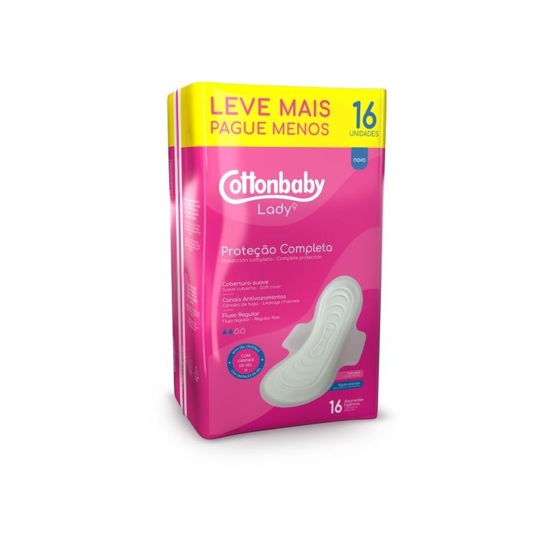 LADY ABSORVENTE SUAVE C/ABA 16UN CX/24