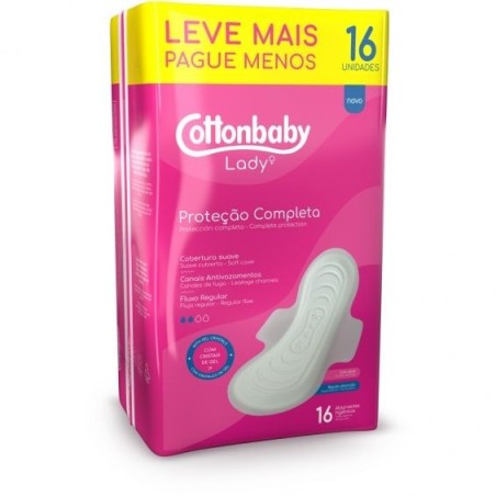 LADY ABSORVENTE SUAVE C/ABA 16UN CX/24