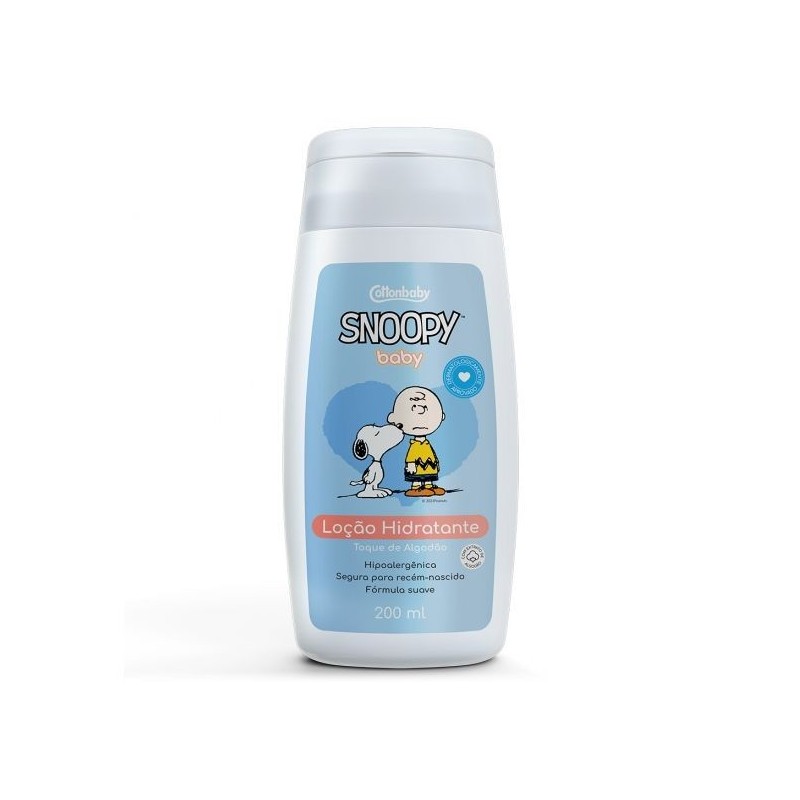 SNOOPY LOCAO HIDRA ALGODAO 200ML CX/12