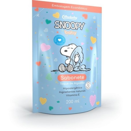 SNOOPY SAB LIQ REF ALGODAO 200ML CX/12