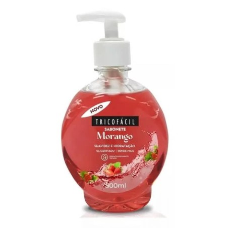 TRICOFÁCIL SAB LIQ MORANGO 500ML CX/12