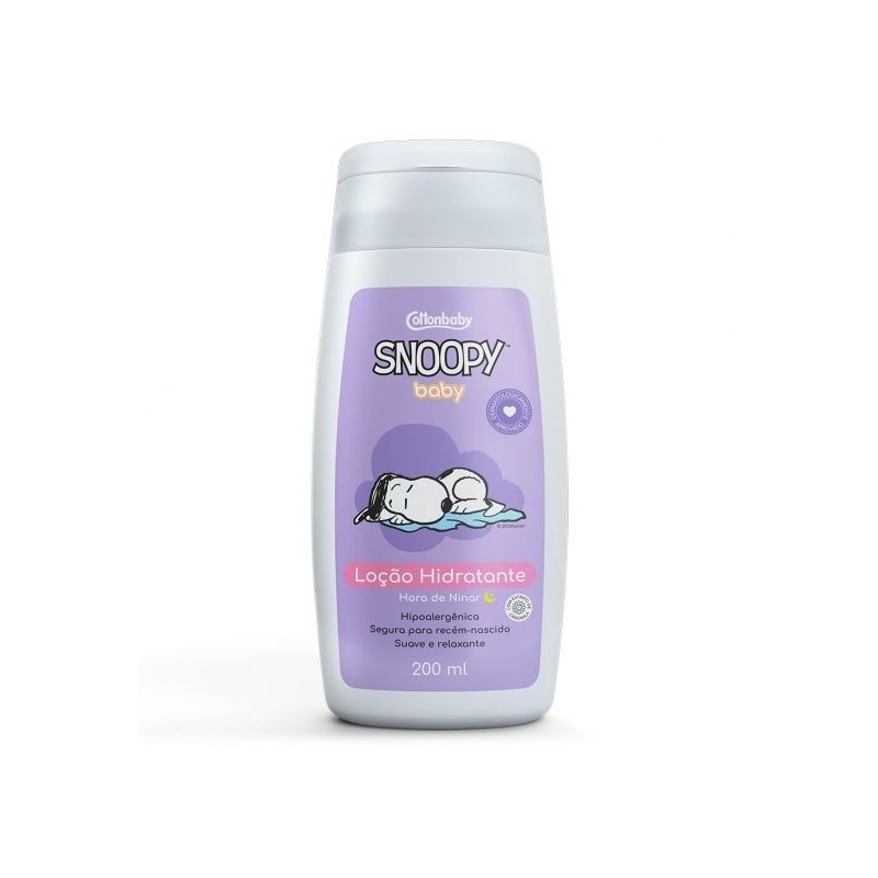SNOOPY LOCAO HIDRA HORA NINA 200ML CX/12