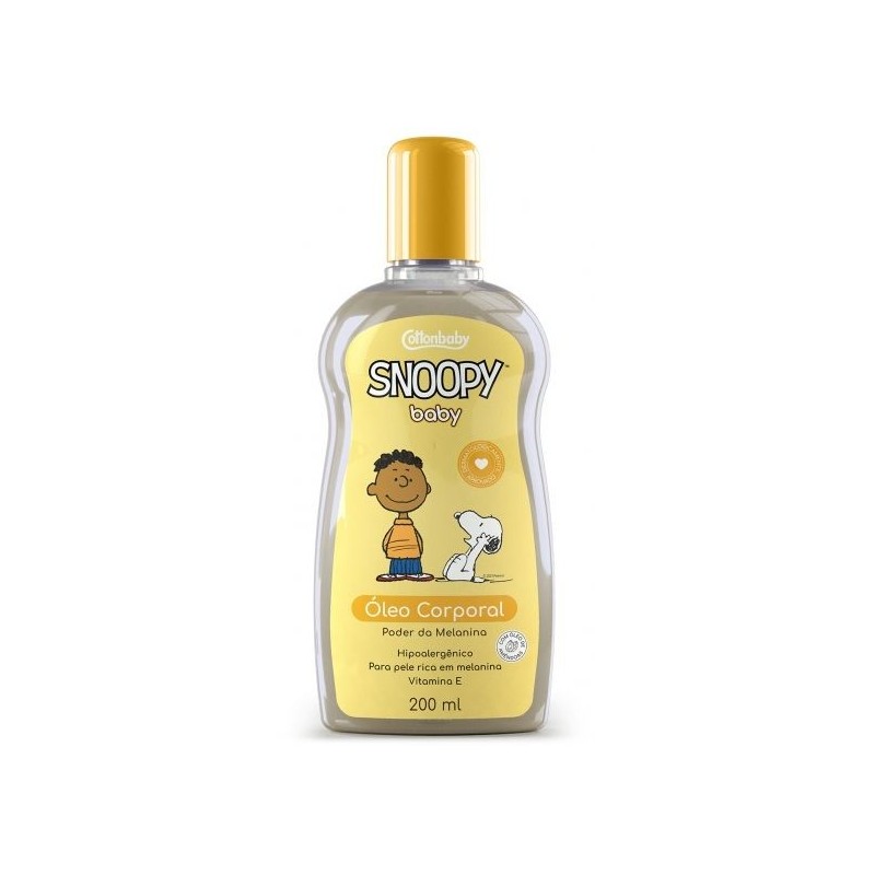 SNOOPY OLEO CORPO MELANINA 200ML CX/12
