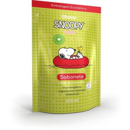 SNOOPY SAB LIQ REF CAMOMILA 200ML CX/12