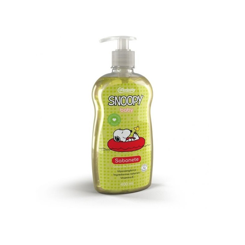 SNOOPY SAB LIQ CAMOMILA 400ML CX/10
