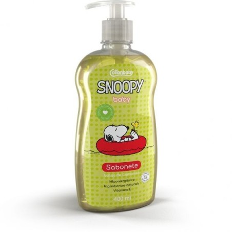 SNOOPY SAB LIQ CAMOMILA 400ML CX/10