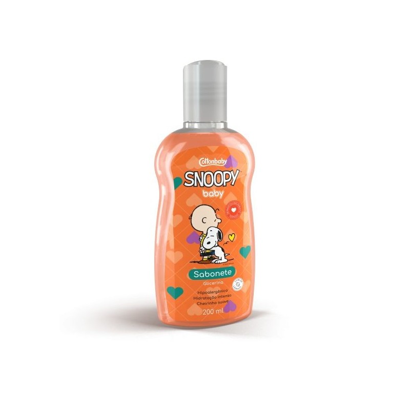 SNOOPY SAB LIQ GLICERINA 200ML CX/12