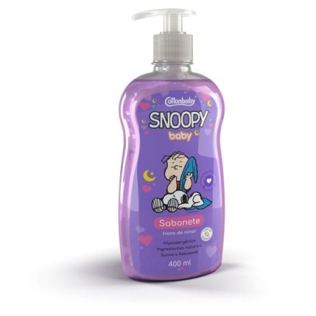 SNOOPY SAB LIQ HORA NINAR 400ML CX/10