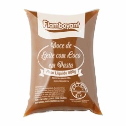 FLAMB D. LEITE PVC C/COCO 400 GR CX/24