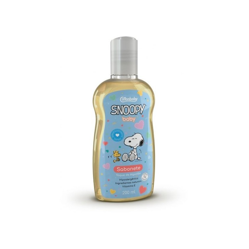 SNOOPY SAB LIQ ALGODAO 200ML CX/12
