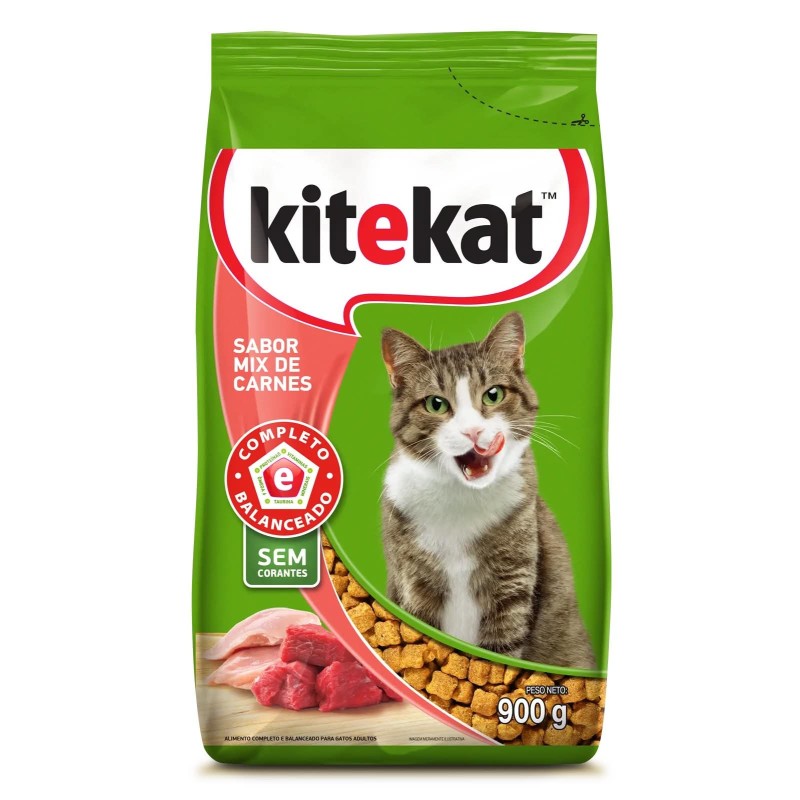 KITEKAT DRY AD MIX DE CARNES 900G FDC/10