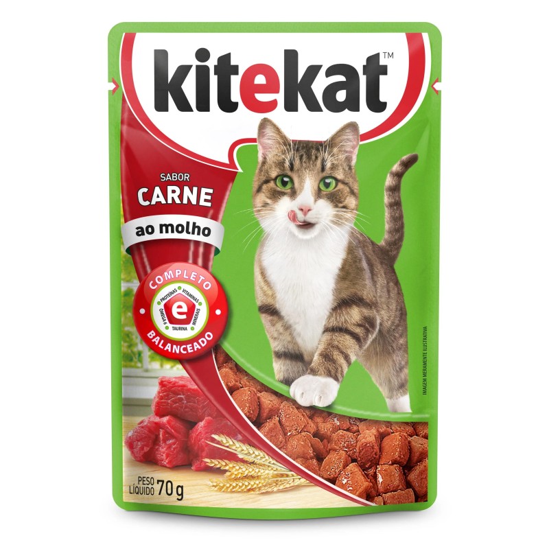 KITEKAT SC ADULTO CARNE 2X24X70GR