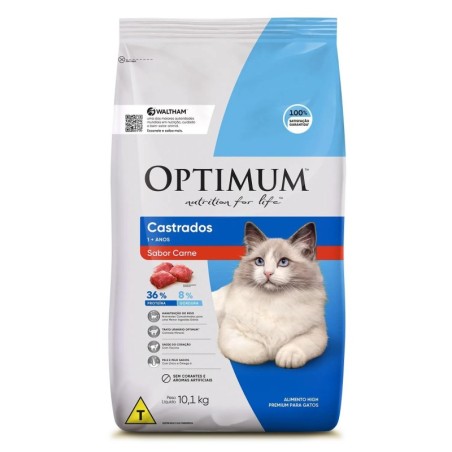 OPTIMUM DRY CAT AD CAST CARNE 10,1KG