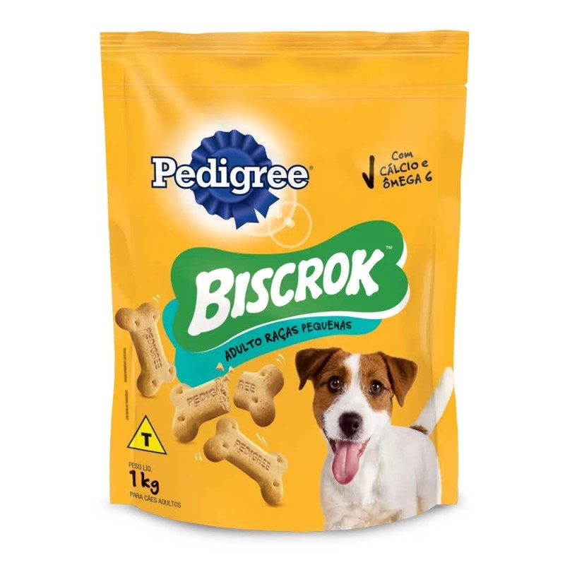 PEDIGREE BISCROK ADUL RAC PE 1KG CX10