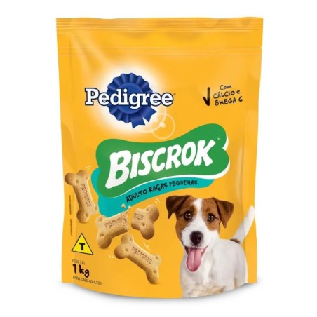 PEDIGREE BISCROK ADUL RAC PE 1KG CX10