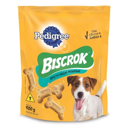 PEDIGREE BISCROK ADUL RAC PE 500GR CX22