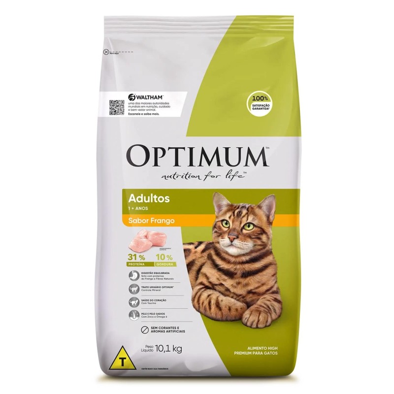 OPTIMUM DRY CAT AD FRANGO 10,1KG
