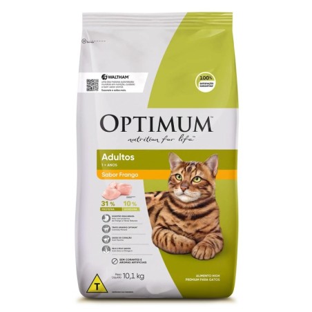 OPTIMUM DRY CAT AD FRANGO 10,1KG