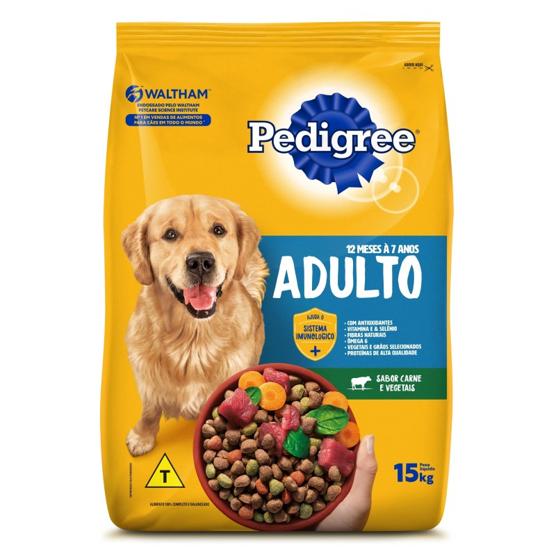 PEDIGREE VP2 CARNE VEGETAIS 15KG